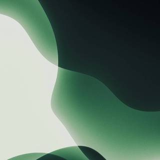 iPhone 13 Pro Max green wallpaper