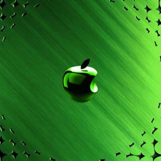iPhone 13 Pro Max green wallpaper