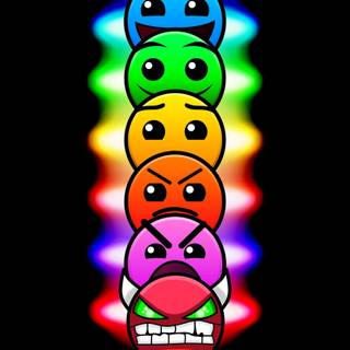 Geometry dash phone wallpaper