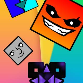 Geometry dash phone wallpaper
