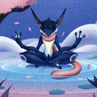 Greninja iPhone wallpaper