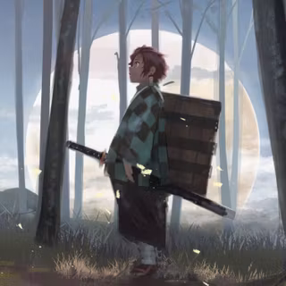 Tanjiro Kamado iPhone wallpaper