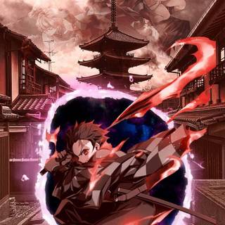 Tanjiro Kamado iPhone wallpaper