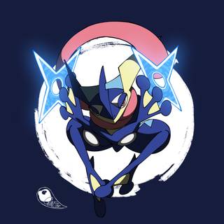 Greninja iPhone wallpaper