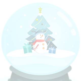 Snowman phone wallpaper