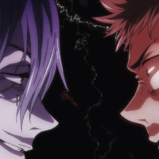 Yuji vs Mahito wallpaper