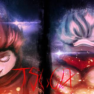 Yuji vs Mahito wallpaper