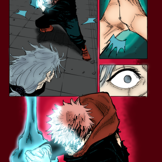 Yuji vs Mahito wallpaper