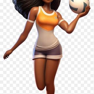 Volleyball cartoon wallpaper