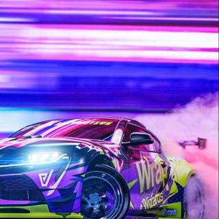 Super cars drifting wallpaper