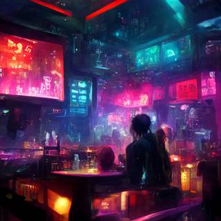 Cyberpunk vertical wallpaper