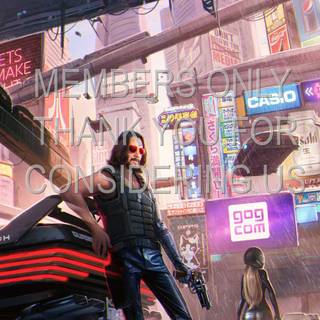 Cyberpunk vertical wallpaper