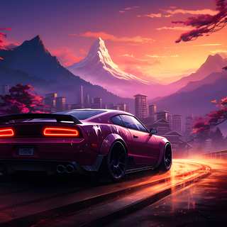 AI car wallpaper