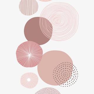 Pink beige wallpaper