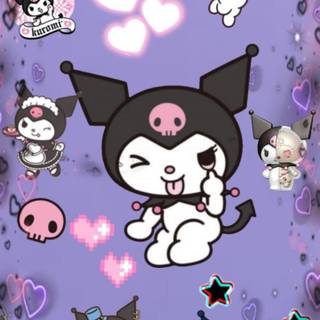 Kawaii Kuromi wallpaper