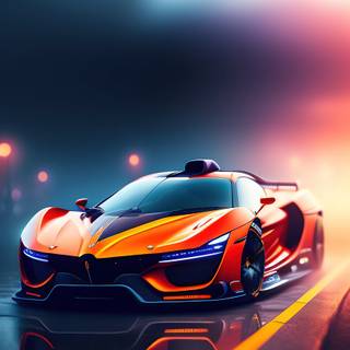 AI car wallpaper