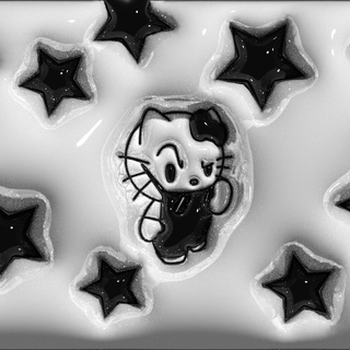 Dark Y2k computer wallpaper