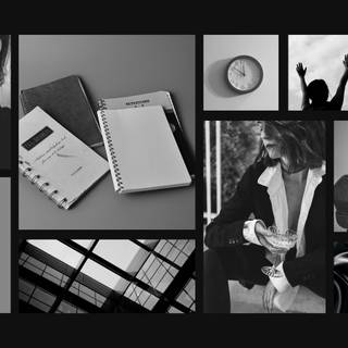 Dark Y2k computer wallpaper