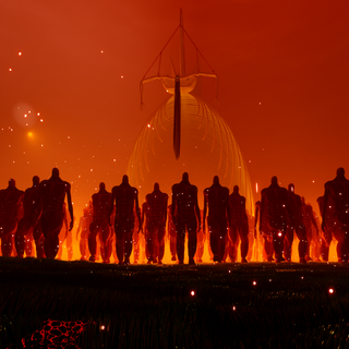 AOT Rummbling desktop wallpaper