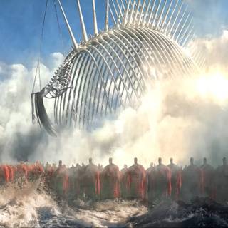 AOT Rummbling desktop wallpaper