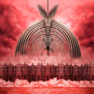 AOT Rummbling desktop wallpaper