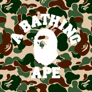 Bape computer logo wallpaper
