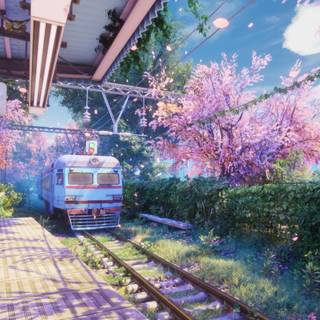 Aesthetic anime girl 4k wallpaper