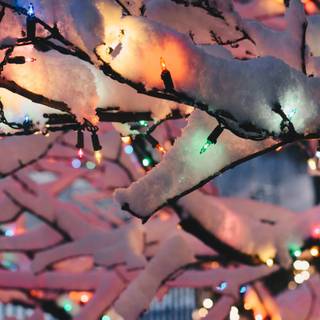 Cozy winter iPad wallpaper