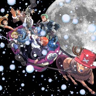 Xmas One Piece wallpaper