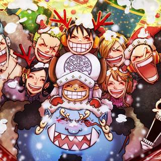 Xmas One Piece wallpaper