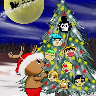 Xmas One Piece wallpaper
