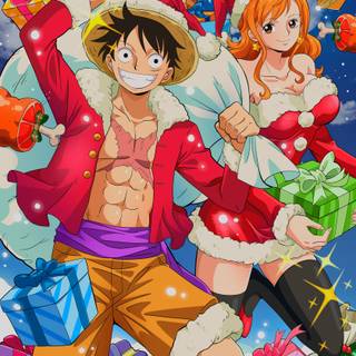 Xmas One Piece wallpaper