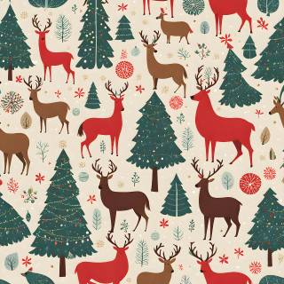 Xmas wrapping wallpaper