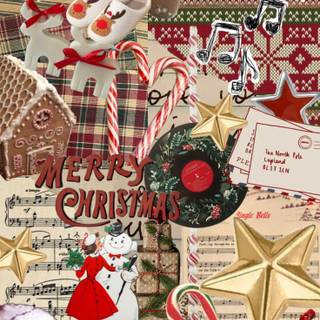 Digital Christmas wallpaper