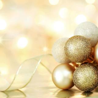 Xmas gold wallpaper