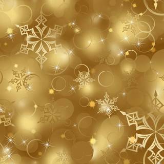 Xmas gold wallpaper