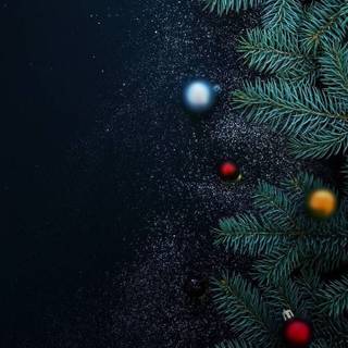 Digital Christmas wallpaper