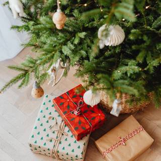 Xmas wrapping wallpaper