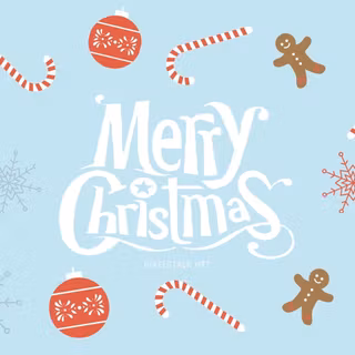 Simple Christmas laptop wallpaper