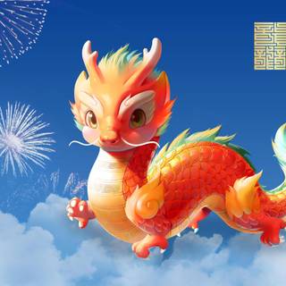 2024 dragon wallpaper