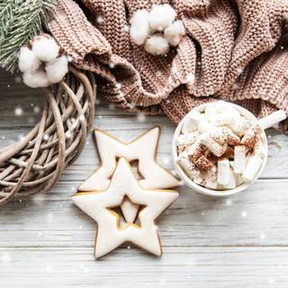 Xmas cozy PC wallpaper