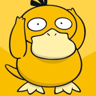 Psyduck phone wallpaper