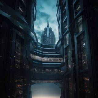 4k phone city wallpaper