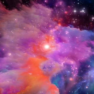 4k pink space wallpaper