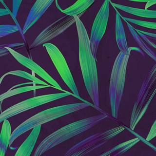 Leaves phone wallpaper