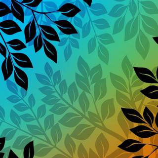 Leaves phone wallpaper
