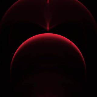 iPhone 12 Pro red wallpaper