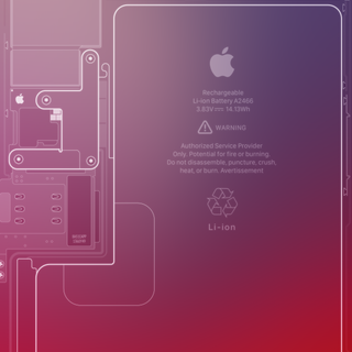 iPhone 12 Pro red wallpaper