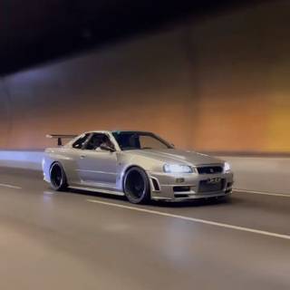 R34 Skyline iPhone wallpaper