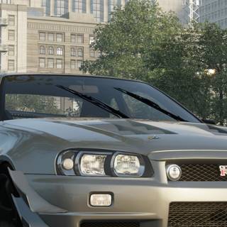 R34 Skyline iPhone wallpaper